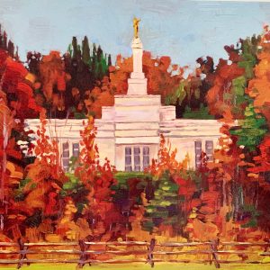 Autumn Serenity  <br> 11" x 14" Oil on Panel