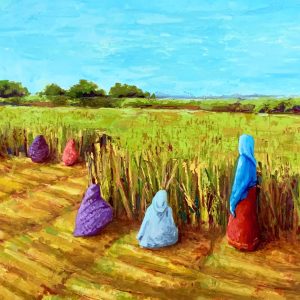 Harvest of Hope <br> 24" - 48" Oil on Canvas