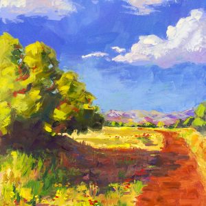 Path to a Brighter Future <br> 30" - 24" Oil on Canvas