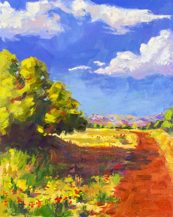 Path to a Brighter Future <br> 30" - 24" Oil on Canvas