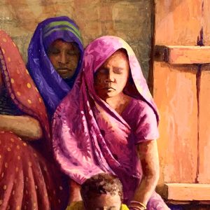 Generations of Strength <br> 48" - 24" Oil on Canvas